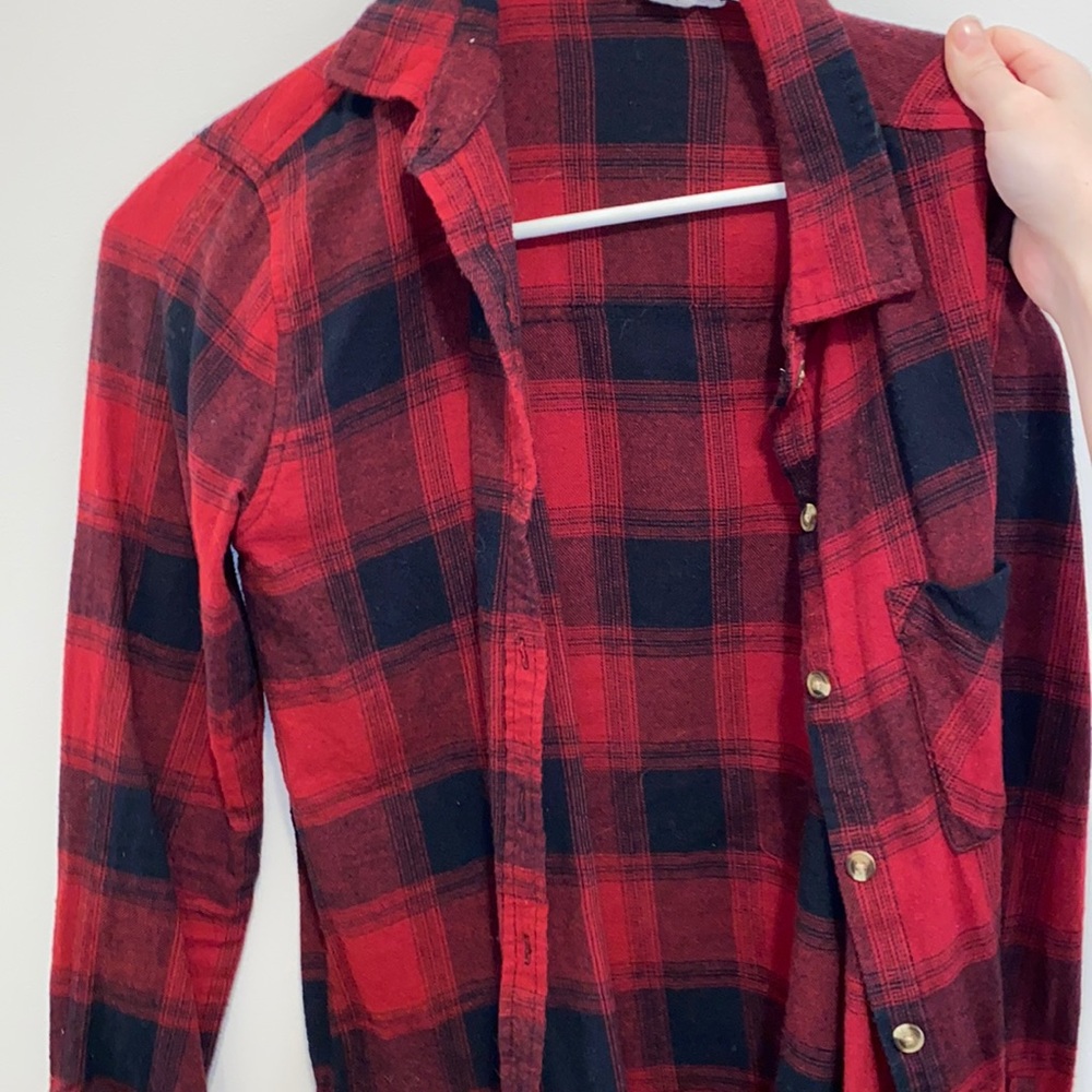 Tully’s Red and Black flannel